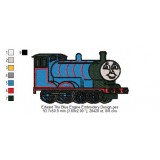 Edward The Blue Engine Embroidery Design